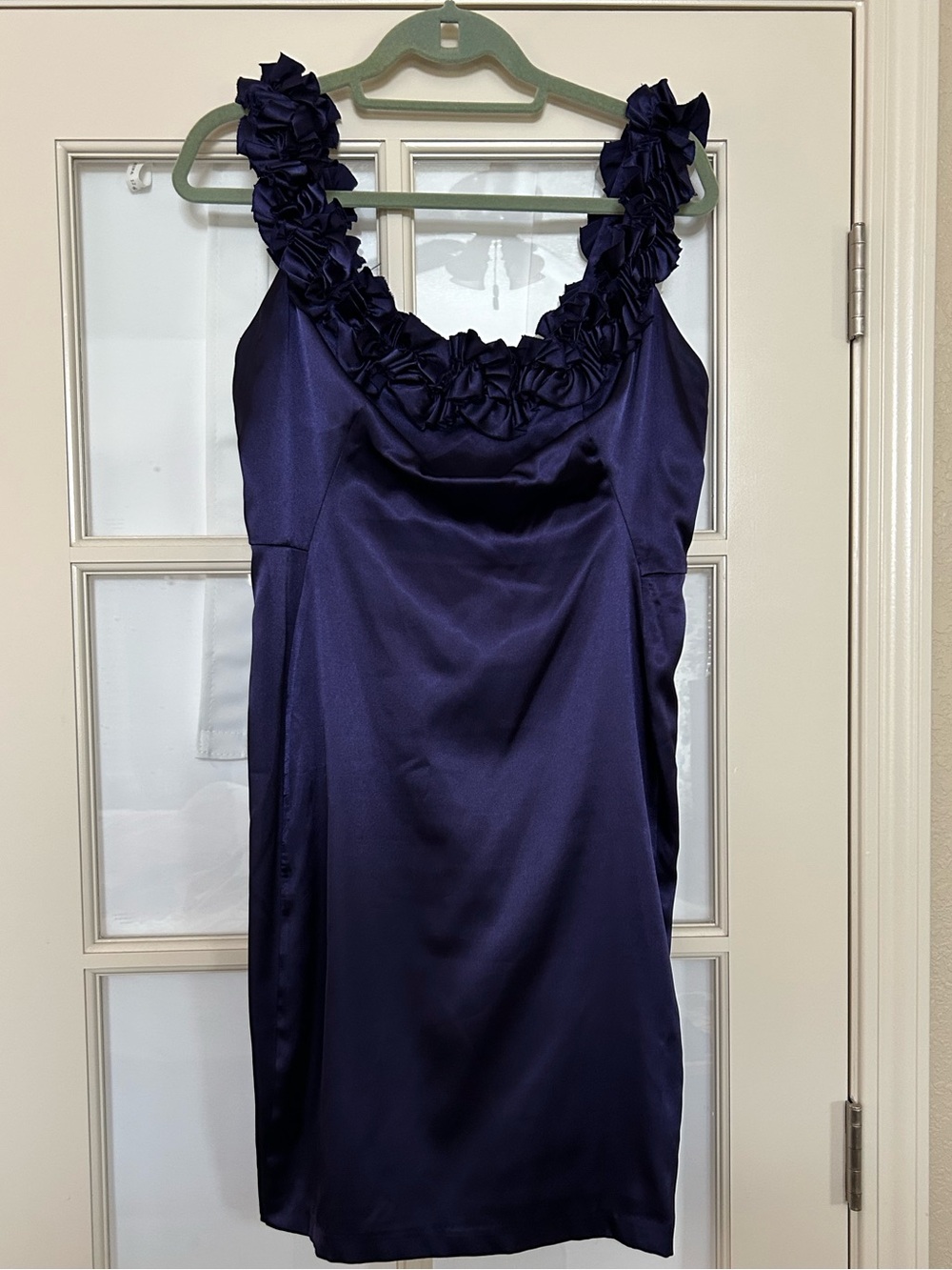Dress Barn deep purple cocktail dress